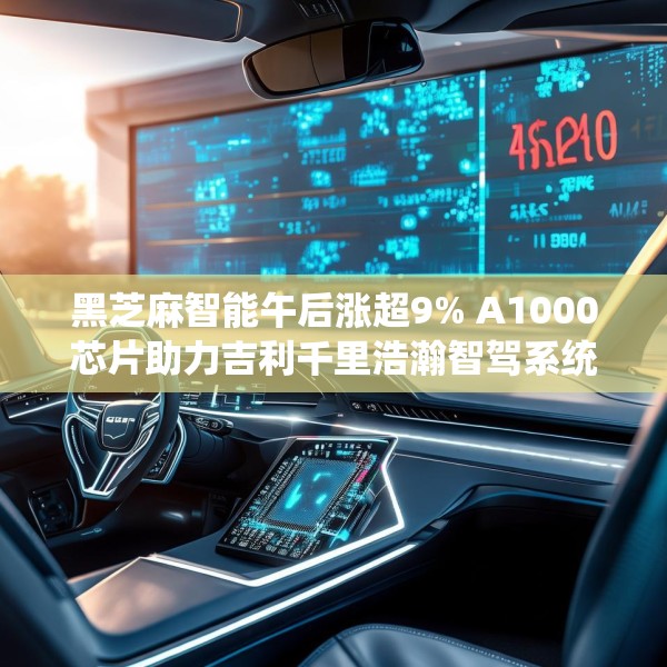 黑芝麻智能午后涨超9% A1000芯片助力吉利千里浩瀚智驾系统
