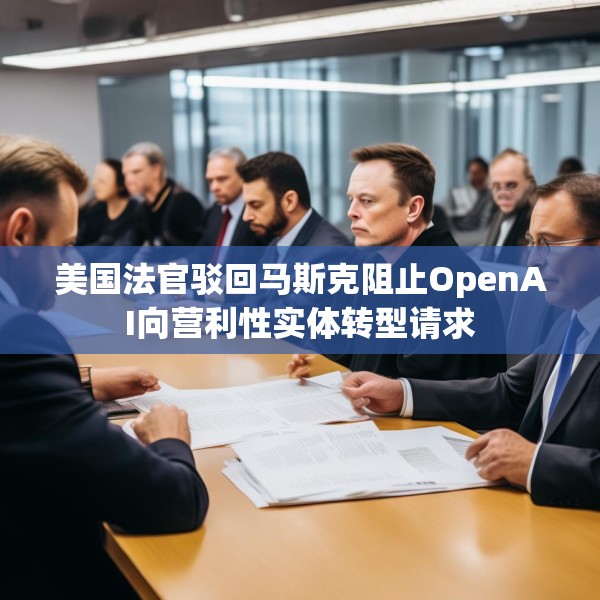 美国法官驳回马斯克阻止OpenAI向营利性实体转型请求