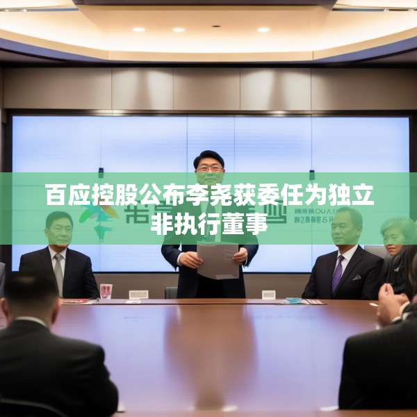 百应控股公布李尧获委任为独立非执行董事
