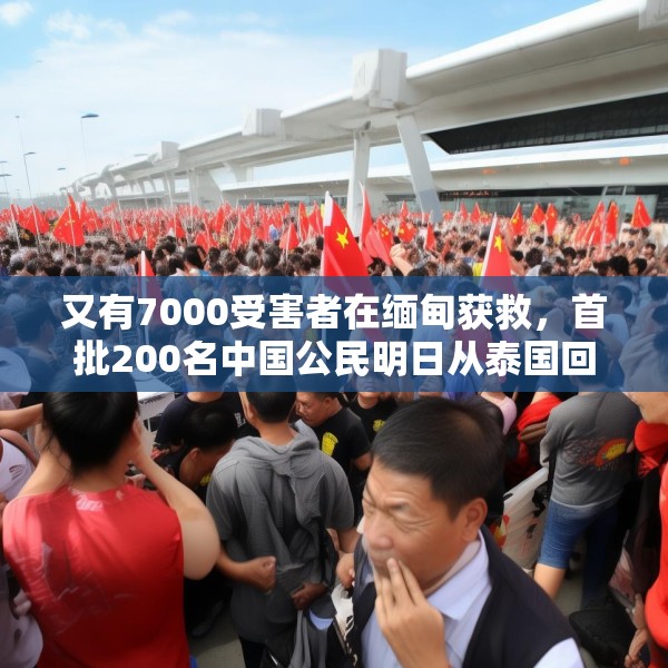 又有7000受害者在缅甸获救，首批200名中国公民明日从泰国回国