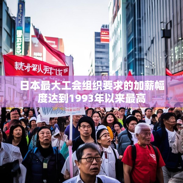 日本最大工会组织要求的加薪幅度达到1993年以来最高