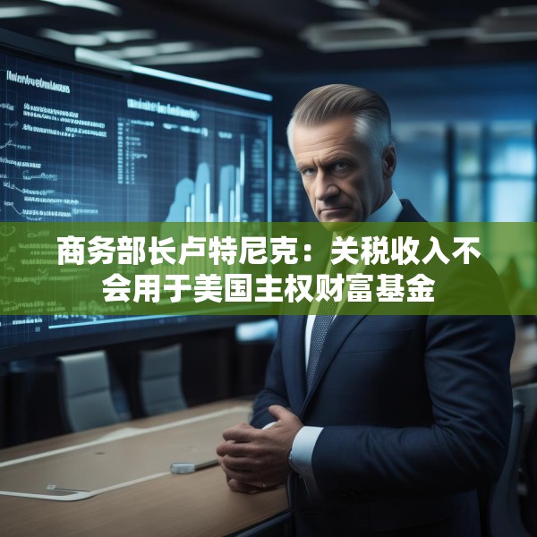 商务部长卢特尼克：关税收入不会用于美国主权财富基金