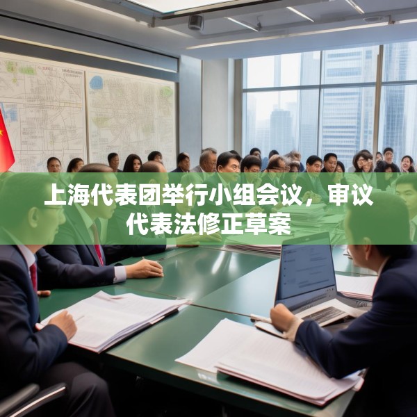 上海代表团举行小组会议，审议代表法修正草案