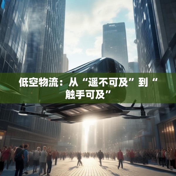 低空物流：从“遥不可及”到“触手可及”