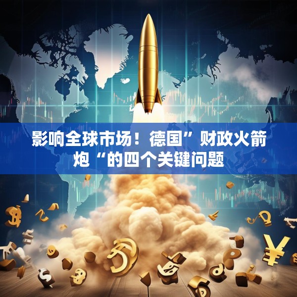 影响全球市场！德国”财政火箭炮“的四个关键问题