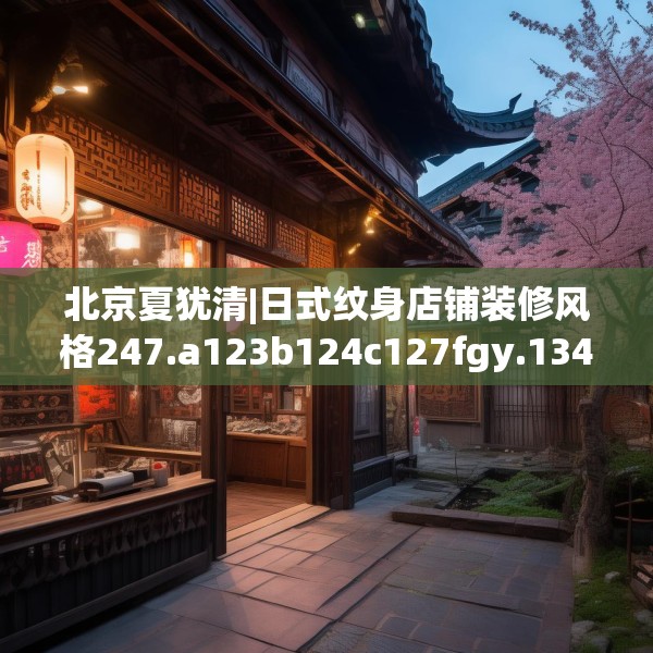 北京夏犹清|日式纹身店铺装修风格247.a123b124c127fgy.134poiy