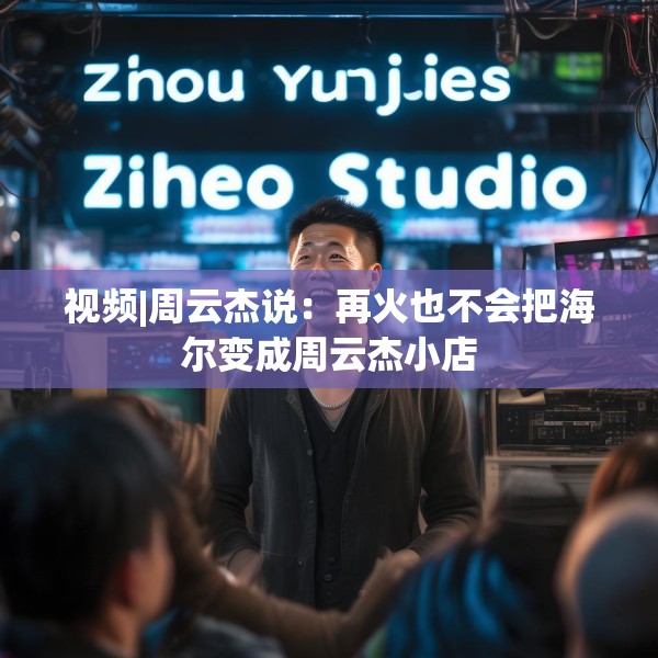 视频|周云杰说：再火也不会把海尔变成周云杰小店