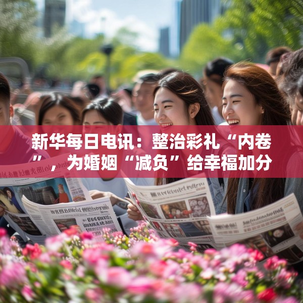 新华每日电讯：整治彩礼“内卷”，为婚姻“减负”给幸福加分