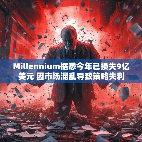 Millennium据悉今年已损失9亿美元 因市场混乱导致策略失利