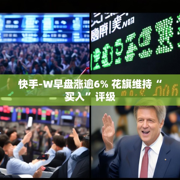快手-W早盘涨逾6% 花旗维持“买入”评级