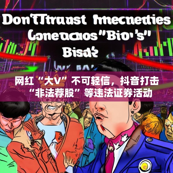 网红“大V”不可轻信，抖音打击“非法荐股”等违法证券活动