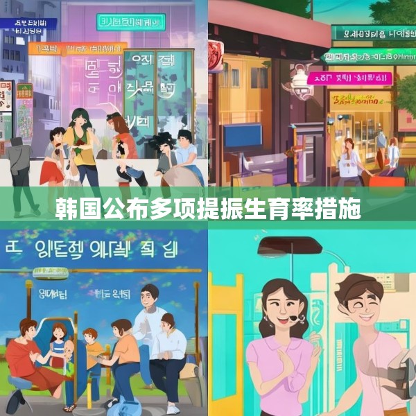 韩国公布多项提振生育率措施