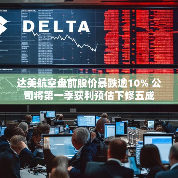 达美航空盘前股价暴跌逾10% 公司将第一季获利预估下修五成