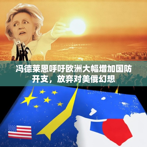 冯德莱恩呼吁欧洲大幅增加国防开支，放弃对美俄幻想