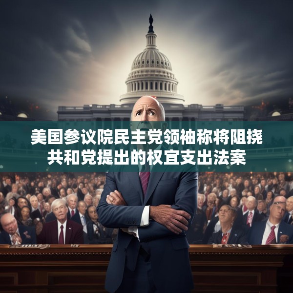 美国参议院民主党领袖称将阻挠共和党提出的权宜支出法案