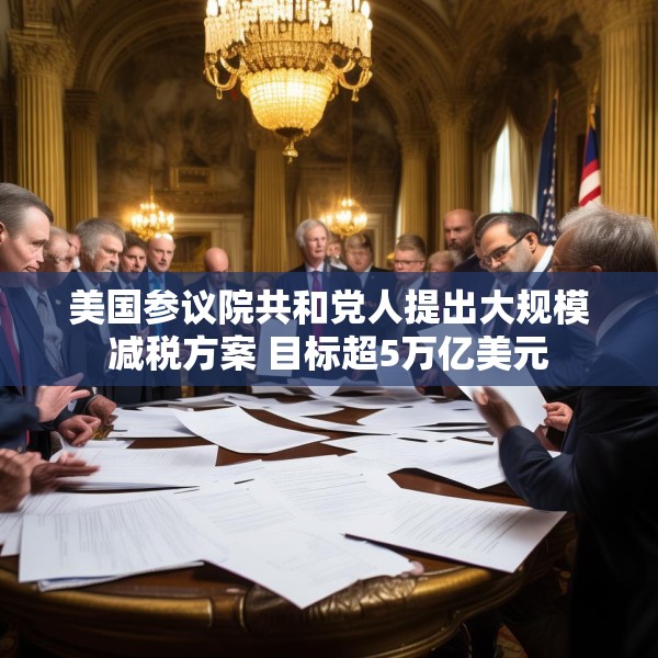 美国参议院共和党人提出大规模减税方案 目标超5万亿美元