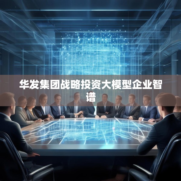 华发集团战略投资大模型企业智谱