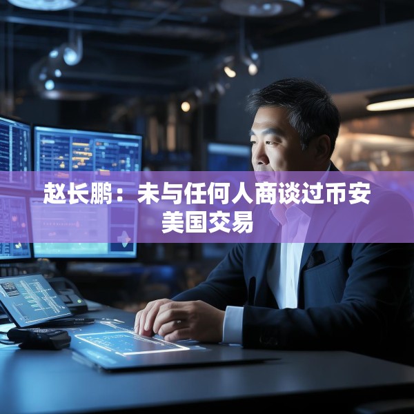 赵长鹏：未与任何人商谈过币安美国交易