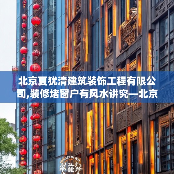 北京夏犹清建筑装饰工程有限公司,装修堵窗户有风水讲究—北京夏犹清建筑装饰工程有限公司335.a211b212c215fgy.222cvcx