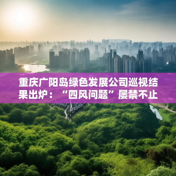 重庆广阳岛绿色发展公司巡视结果出炉：“四风问题”屡禁不止