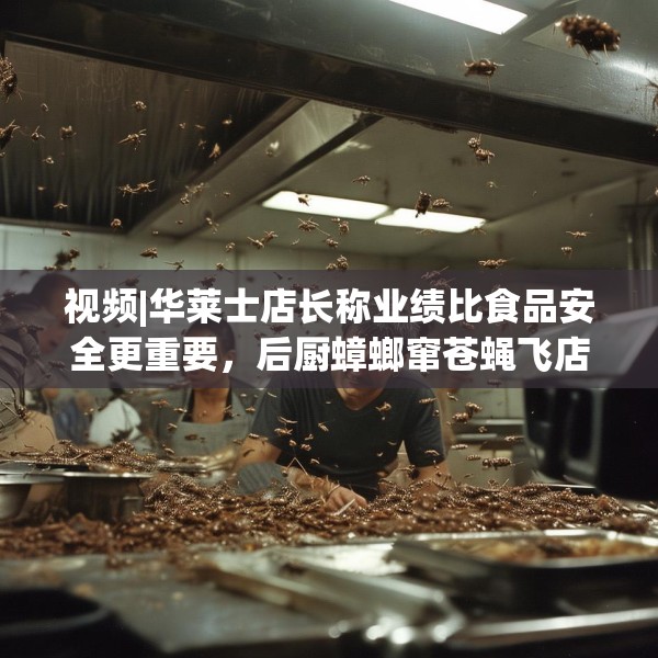 视频|华莱士店长称业绩比食品安全更重要，后厨蟑螂窜苍蝇飞店员漠视