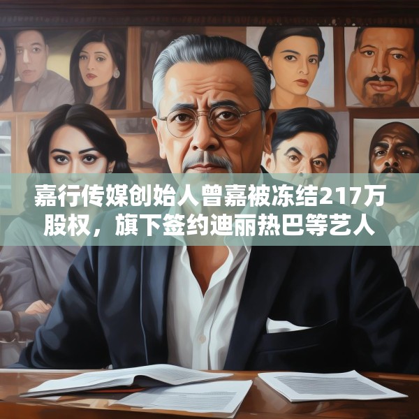 嘉行传媒创始人曾嘉被冻结217万股权，旗下签约迪丽热巴等艺人