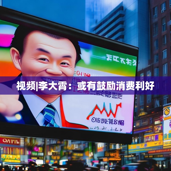 视频|李大霄：或有鼓励消费利好