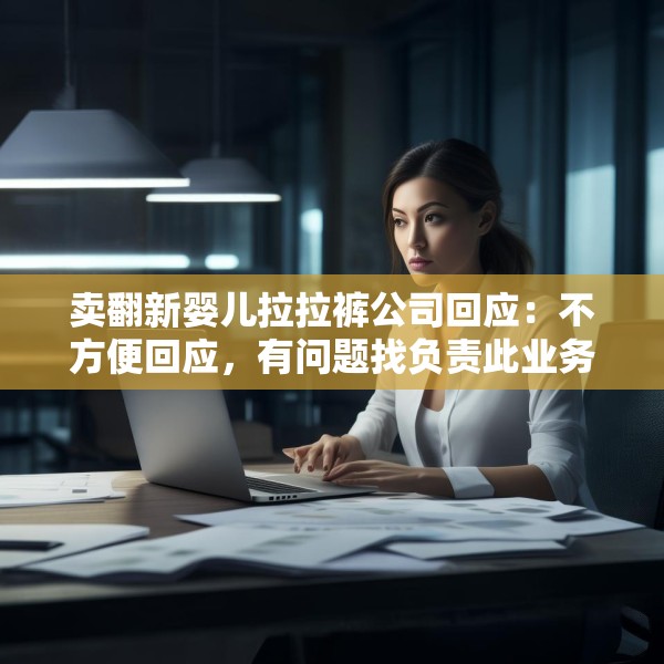 卖翻新婴儿拉拉裤公司回应：不方便回应，有问题找负责此业务的人