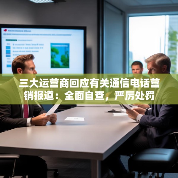三大运营商回应有关通信电话营销报道：全面自查，严厉处罚