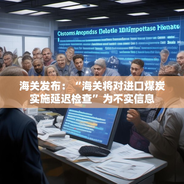 海关发布：“海关将对进口煤炭实施延迟检查”为不实信息