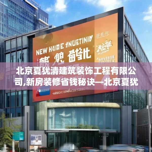 北京夏犹清建筑装饰工程有限公司,新房装修省钱秘诀—北京夏犹清建筑装饰工程有限公司546.a422b423c426fgy.433dsfds