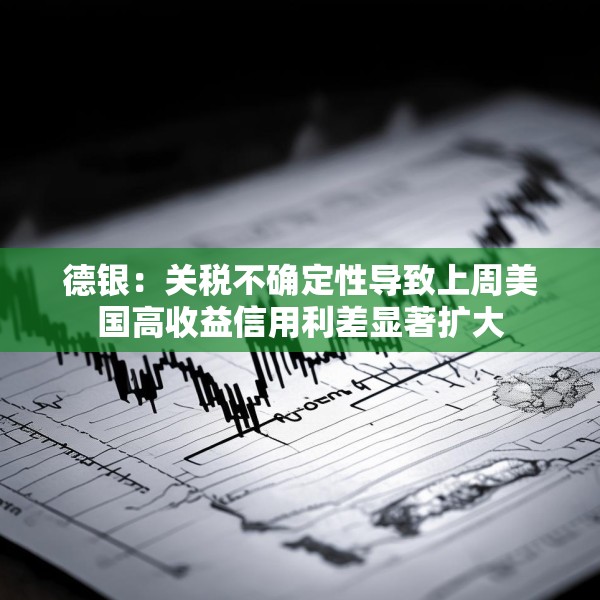 德银：关税不确定性导致上周美国高收益信用利差显著扩大