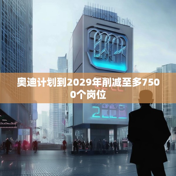 奥迪计划到2029年削减至多7500个岗位