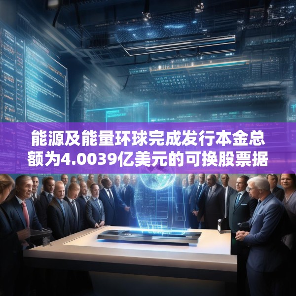 能源及能量环球完成发行本金总额为4.0039亿美元的可换股票据