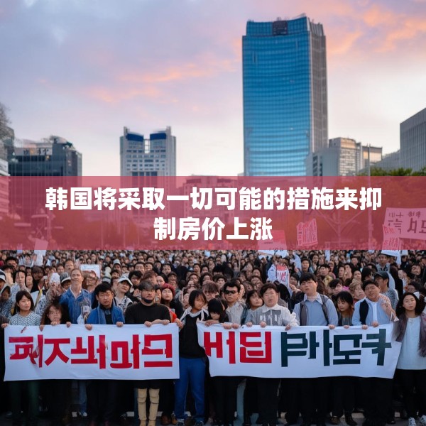 韩国将采取一切可能的措施来抑制房价上涨