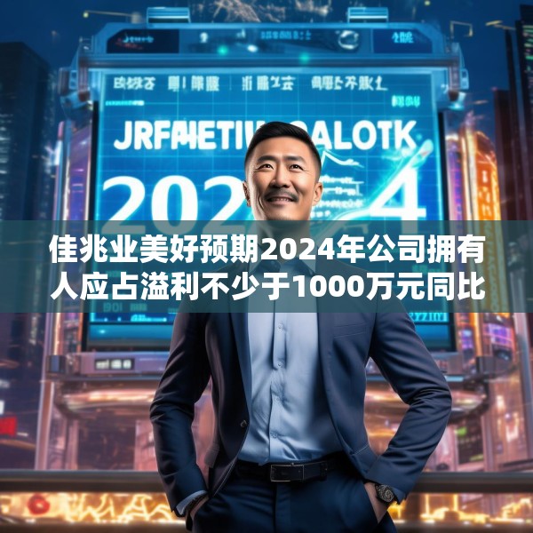 佳兆业美好预期2024年公司拥有人应占溢利不少于1000万元同比扭亏为盈