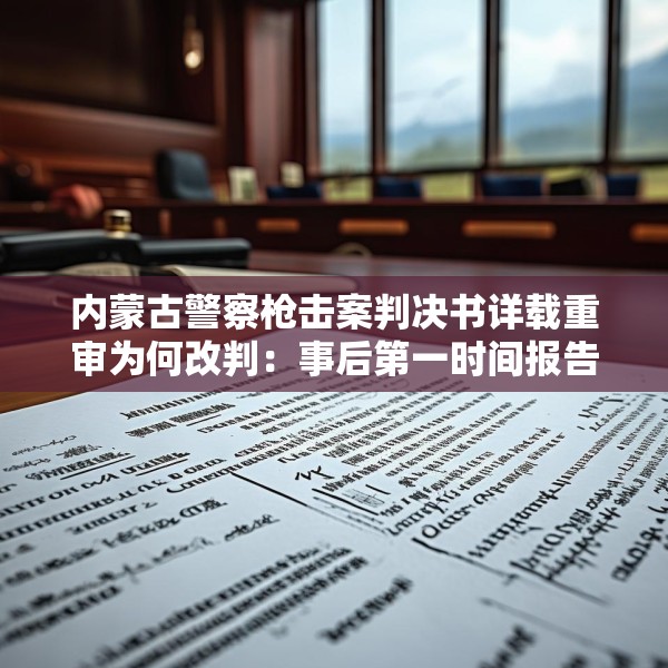 内蒙古警察枪击案判决书详载重审为何改判：事后第一时间报告，排除主观故意