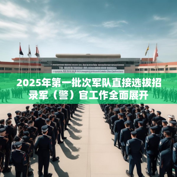 2025年第一批次军队直接选拔招录军（警）官工作全面展开
