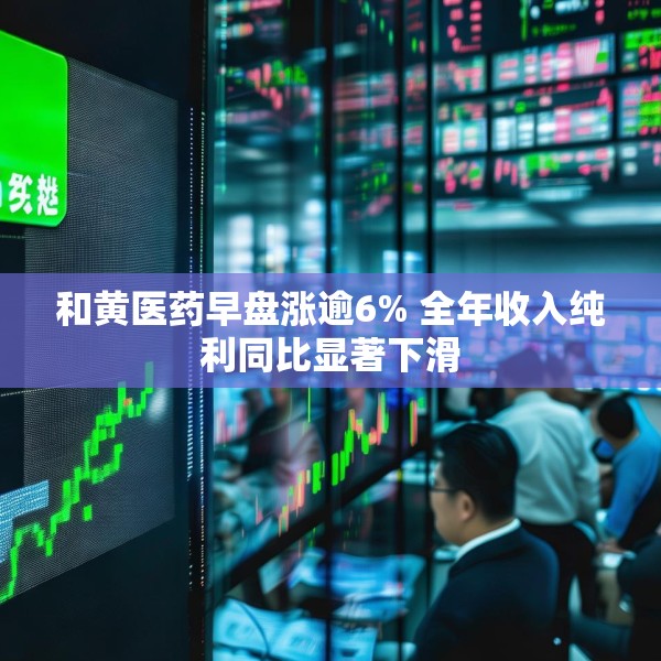 和黄医药早盘涨逾6% 全年收入纯利同比显著下滑