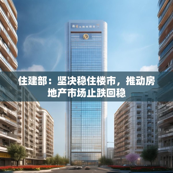 住建部：坚决稳住楼市，推动房地产市场止跌回稳