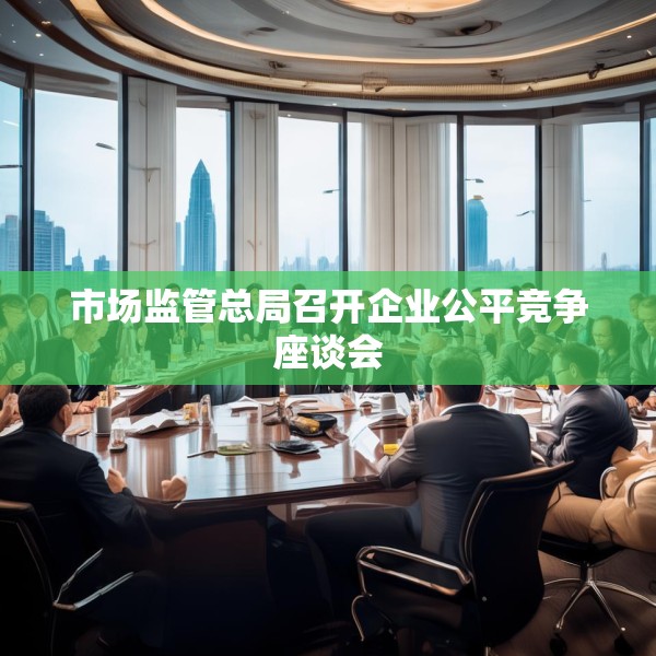 市场监管总局召开企业公平竞争座谈会