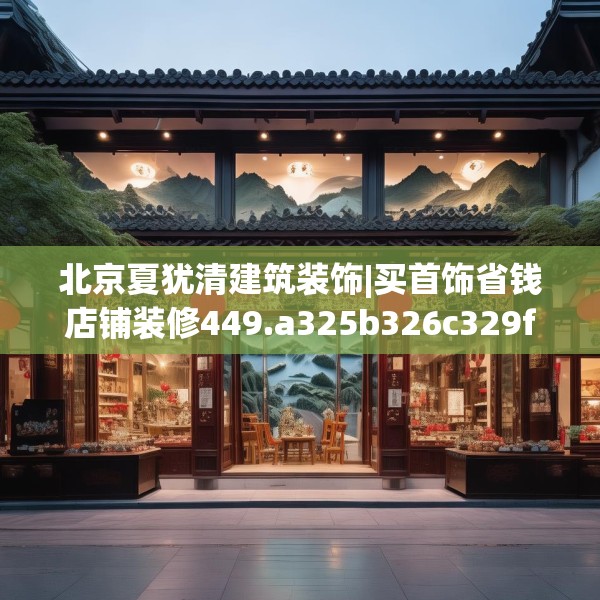 北京夏犹清建筑装饰|买首饰省钱店铺装修449.a325b326c329fgy.336bnbn