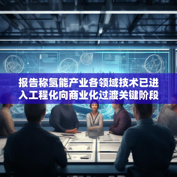 报告称氢能产业各领域技术已进入工程化向商业化过渡关键阶段