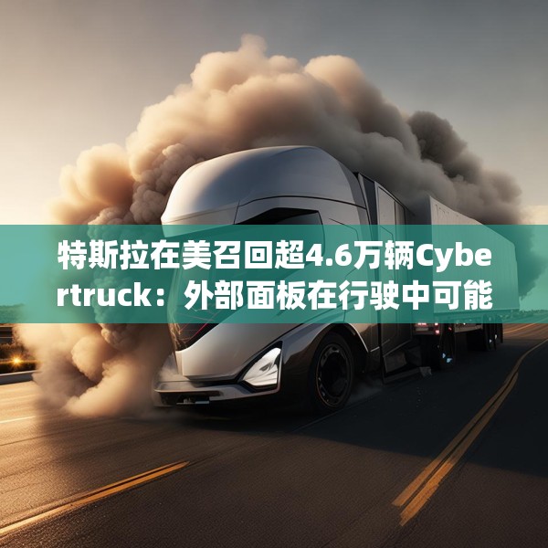 特斯拉在美召回超4.6万辆Cybertruck：外部面板在行驶中可能脱落