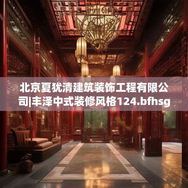 北京夏犹清建筑装饰工程有限公司|丰泽中式装修风格124.bfhsg