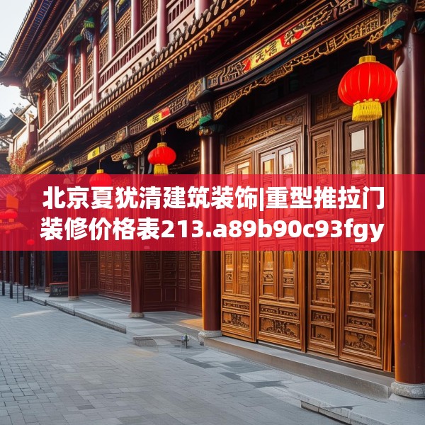 北京夏犹清建筑装饰|重型推拉门装修价格表213.a89b90c93fgy.100fhsg