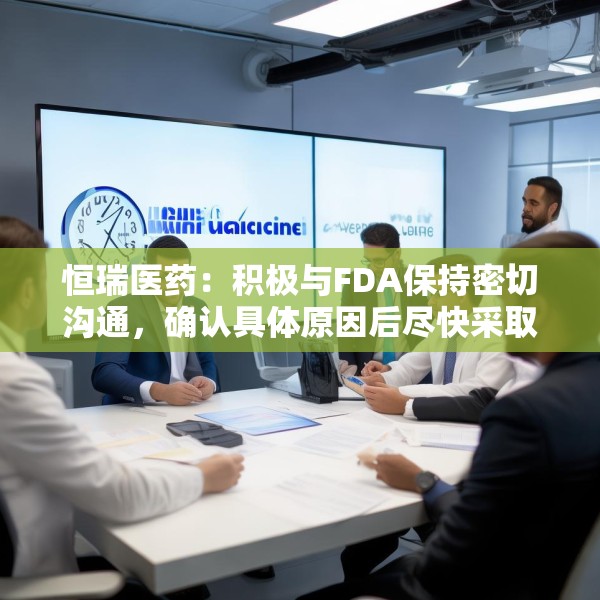 恒瑞医药：积极与FDA保持密切沟通，确认具体原因后尽快采取措施并重新提交申请