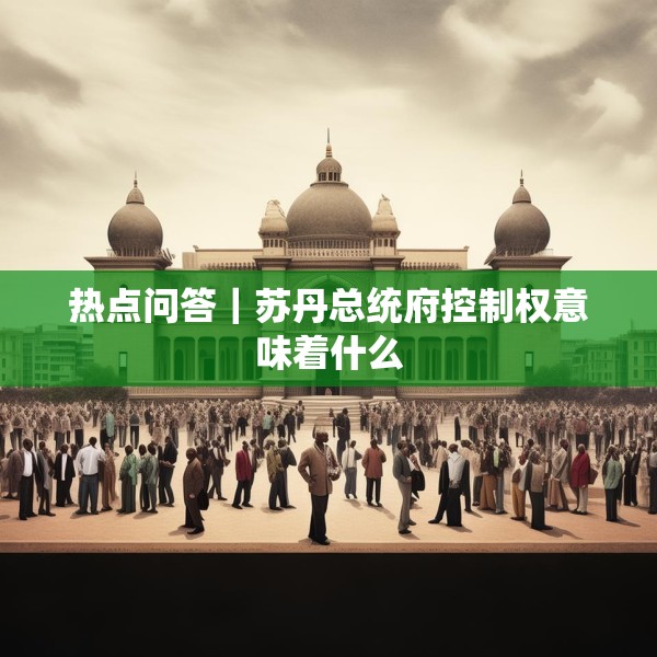 热点问答｜苏丹总统府控制权意味着什么