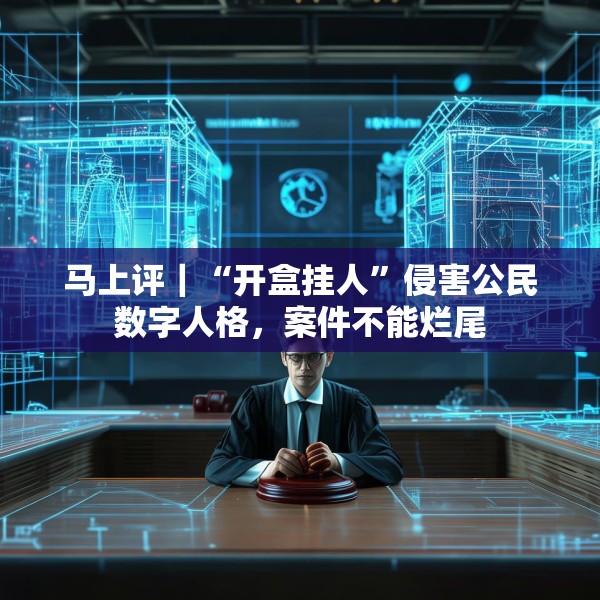 马上评｜“开盒挂人”侵害公民数字人格，案件不能烂尾