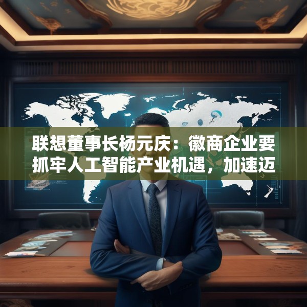 联想董事长杨元庆：徽商企业要抓牢人工智能产业机遇，加速迈向全球产业链的中高端